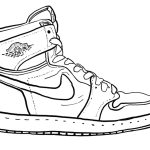 Printable Jordan 1 Coloring Page Free Printable Coloring Pages For Kids