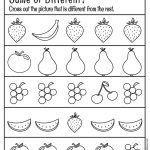 Printable Kids Worksheets For Preschool