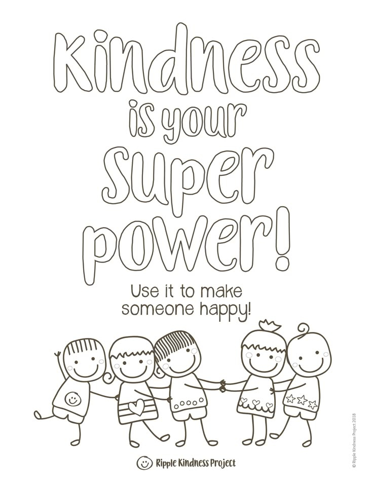 Printable Kindness Activities For Kindergarten