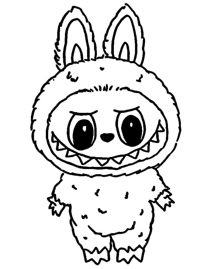 Printable Labubu Coloring Pages PrintableLib