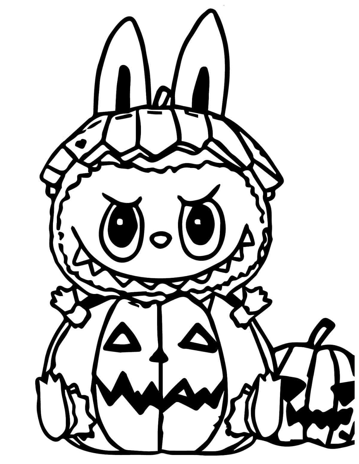 Printable Labubu Coloring Pages PrintableLib