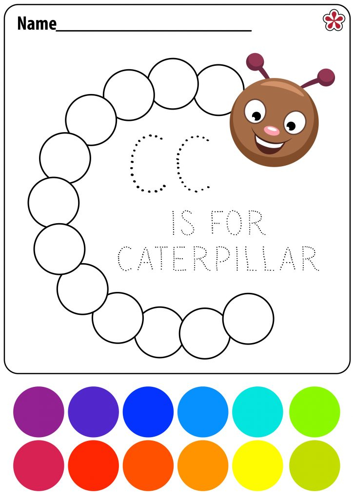 Printable Letter C Craft