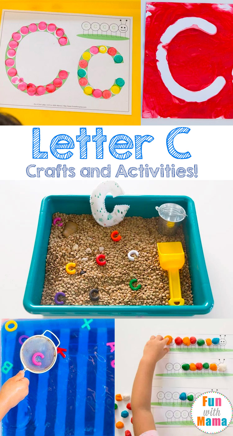 Printable Letter C Crafts And Activities Fun With Mama