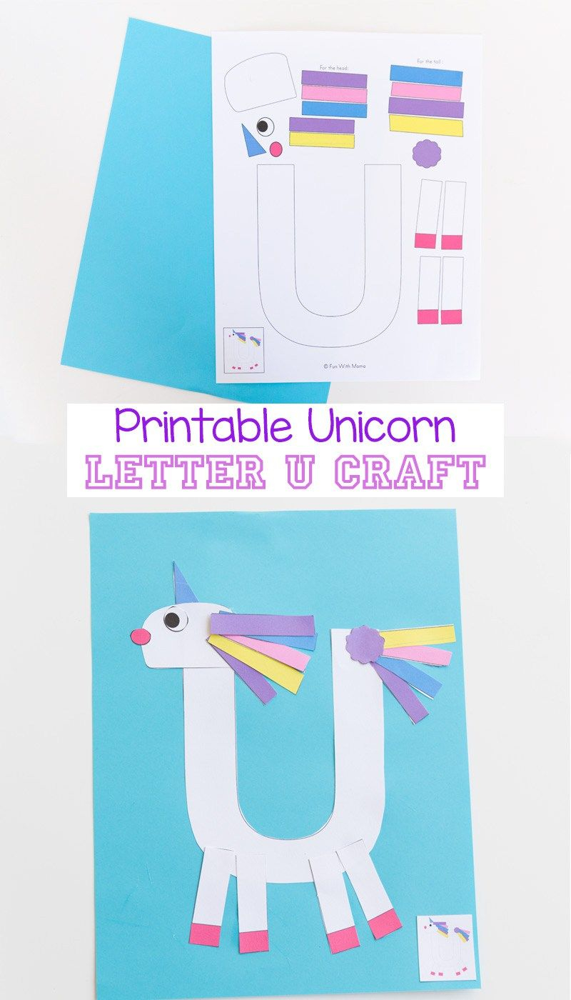 printable letter u crafts for preschoolers