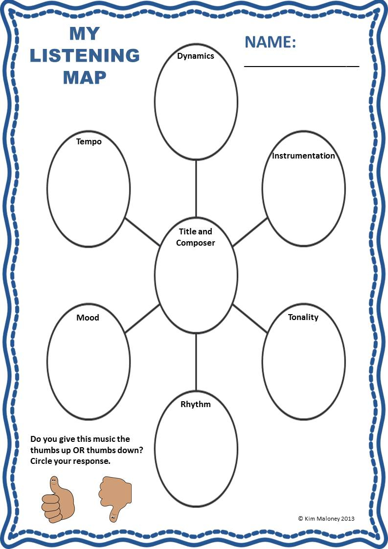 Printable Listening Activities For Students