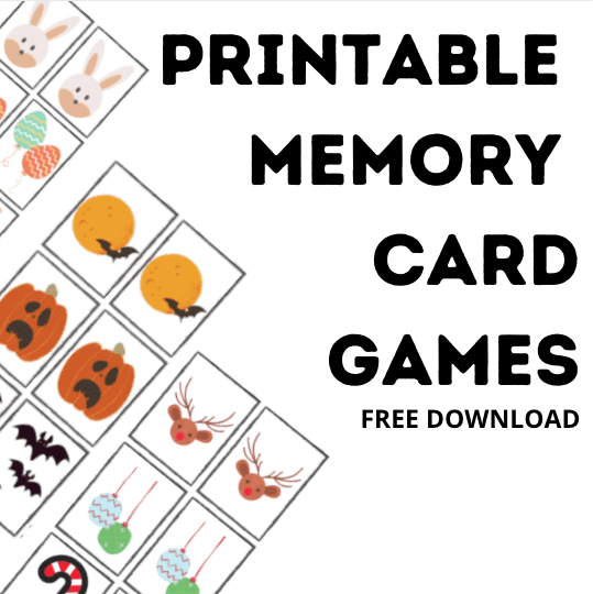 printable memory cards