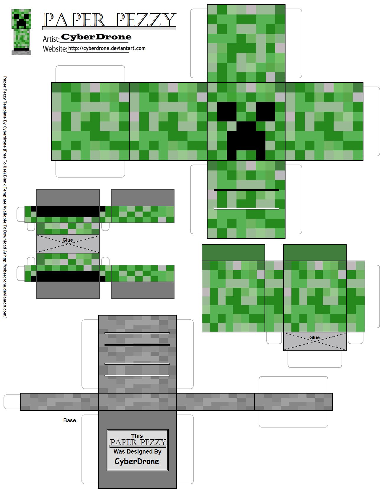 Printable Minecraft Crafts