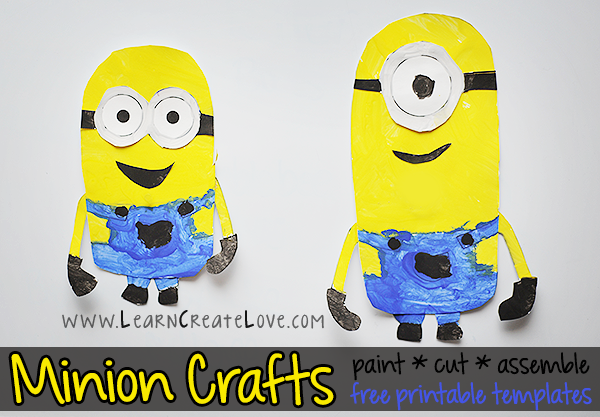 Printable Minion Crafts