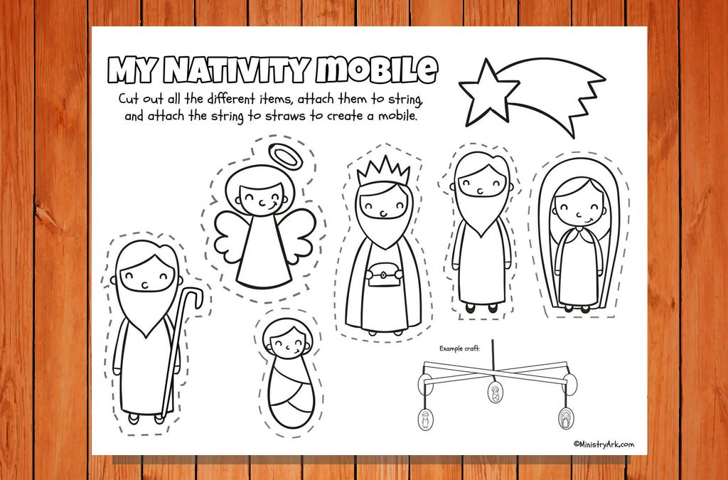 Printable Nativity Craft