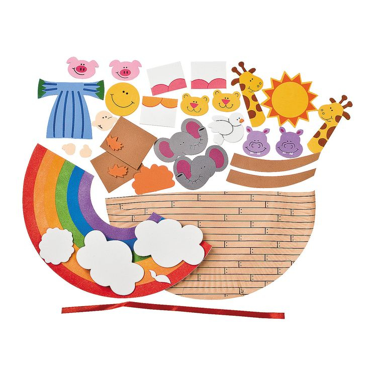 Printable Noah 39 s Ark Paper Plate Craft