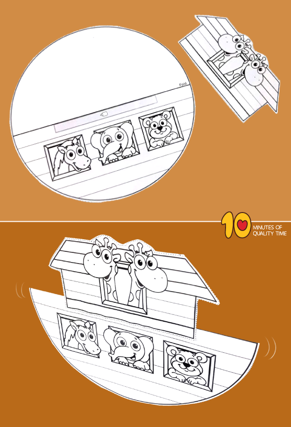 Printable Noah S Ark Paper Plate Craft Get What You Need For Free