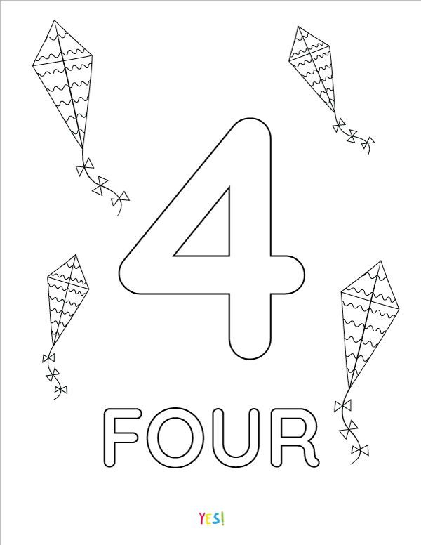 printable number coloring pages 1 10