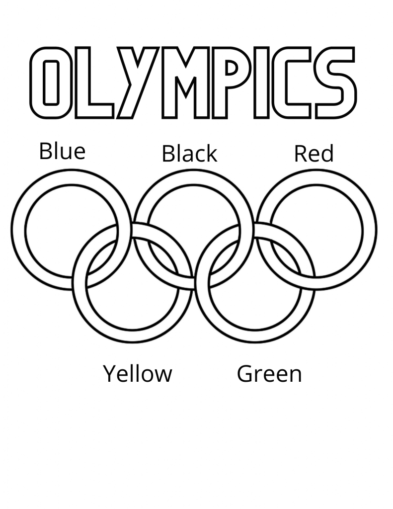 printable olympic crafts for kids