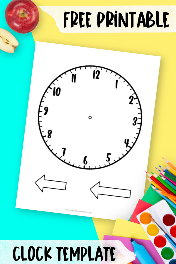 Printable Paper Clock