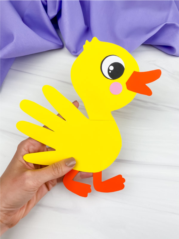 printable duck craft