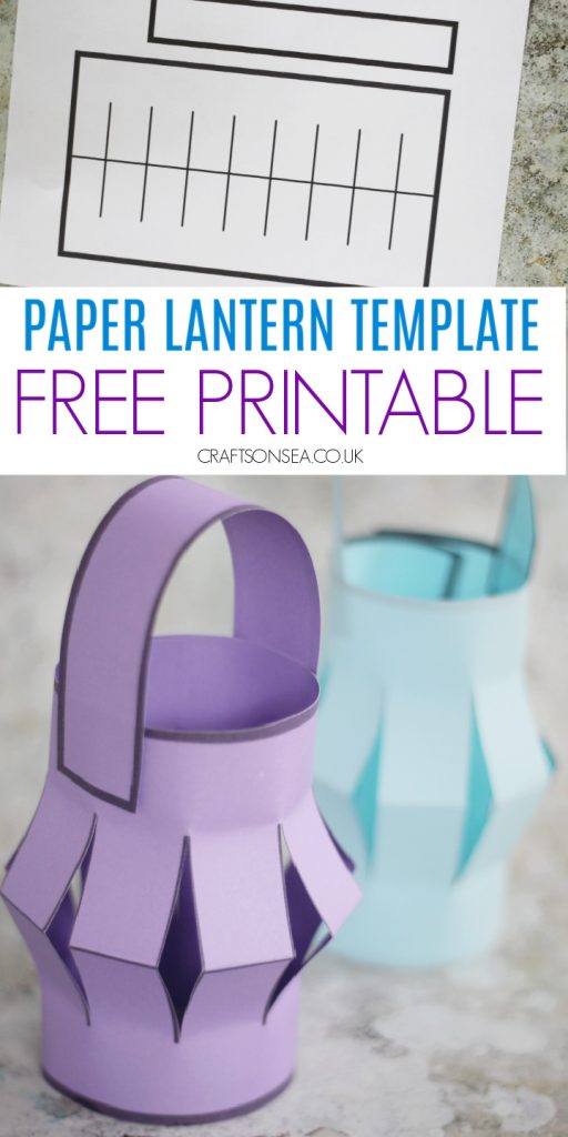 Printable Paper Lantern Template FREE PDF Toyshap