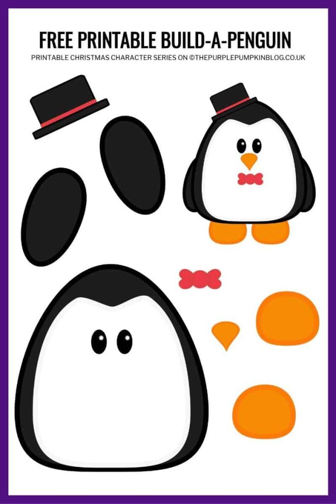 Printable Penguin Template Free Printable Kids Craft Printable