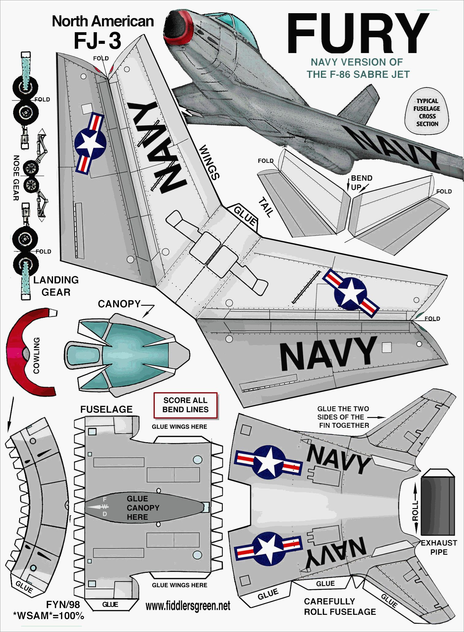 printable airplane craft