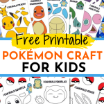 Printable Pok mon Craft For Kids Free Template Artofit