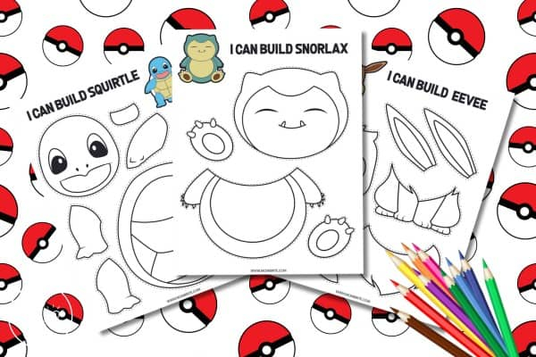 printable pokemon craft