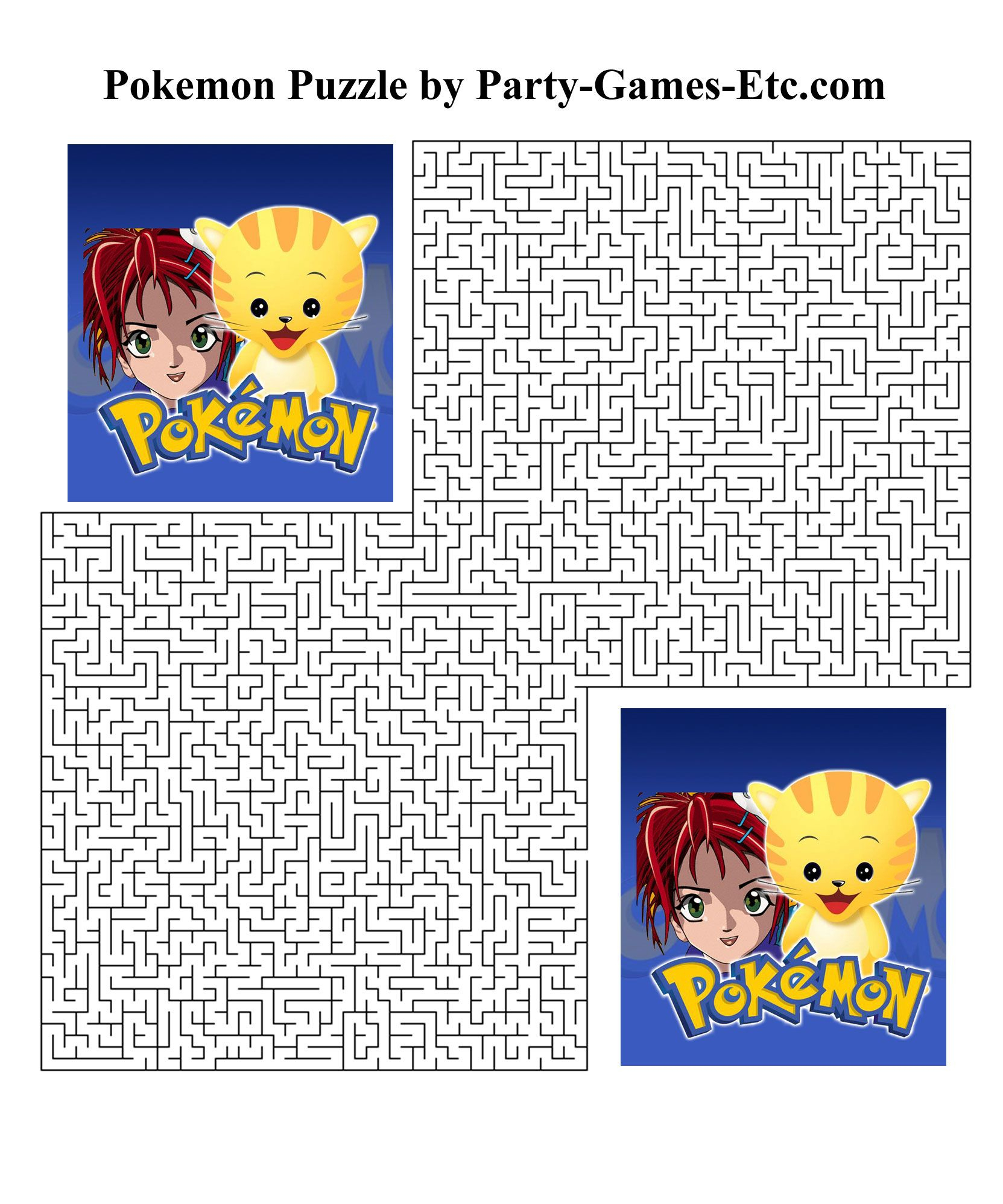 Printable Pokemon Puzzles Printable Crossword Puzzles
