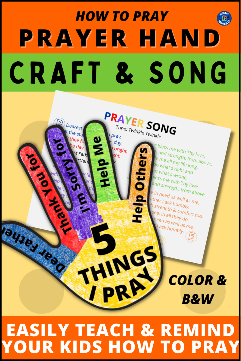 Printable Prayer Craft Activities Printable Free Templates
