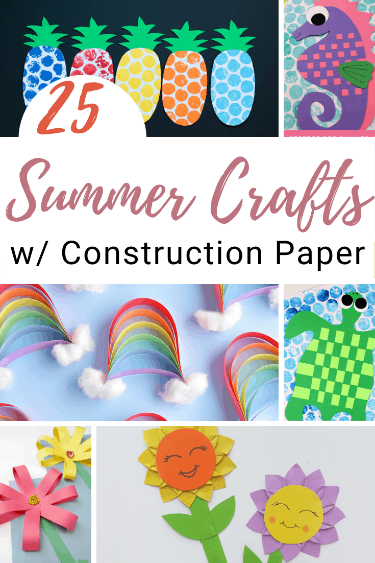 simple summer crafts for kids free printable