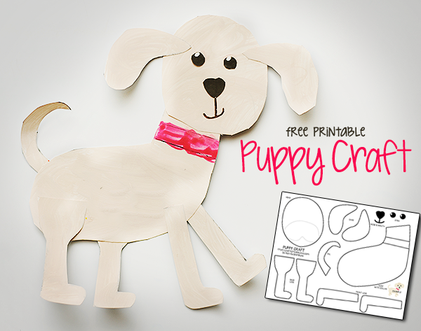 Printable Puppy Craft