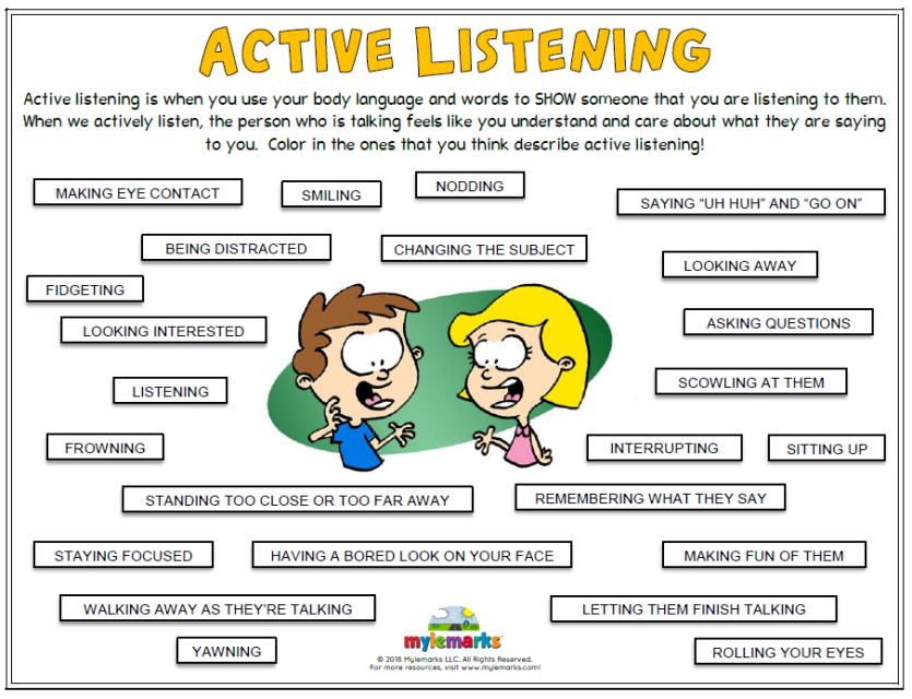 printable social skills activities for kids