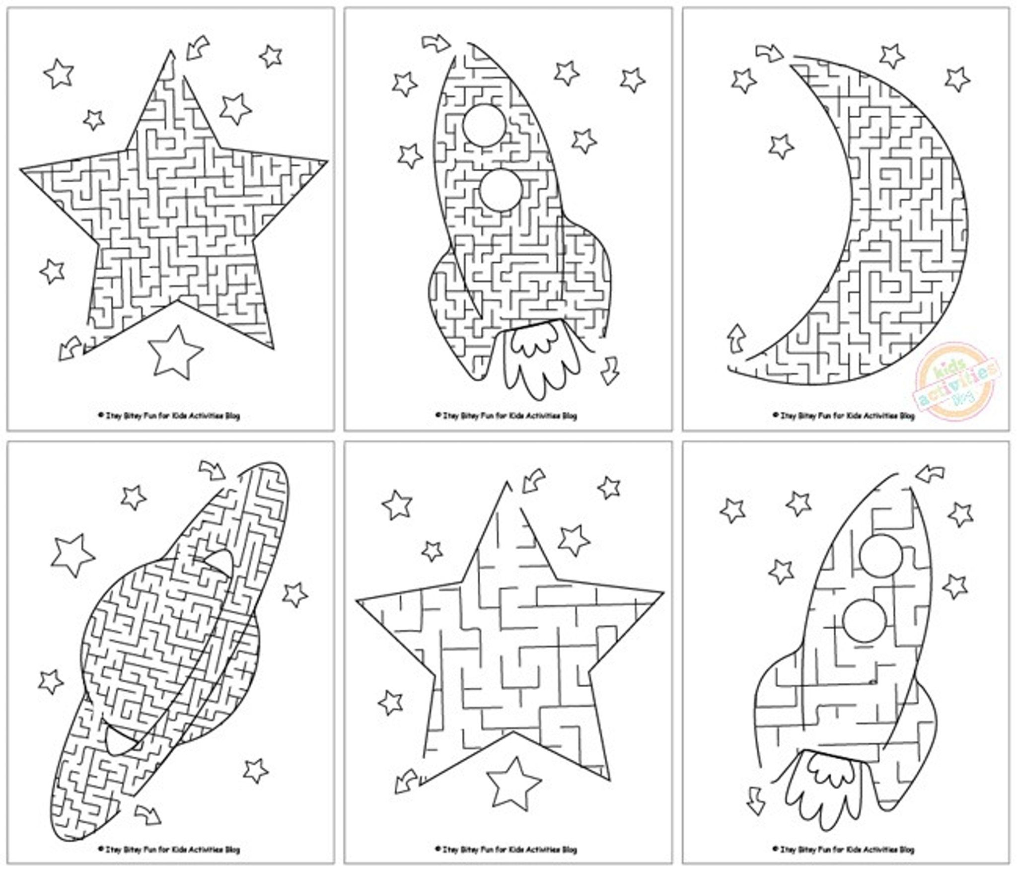 Printable Space Activities Printable Word Searches