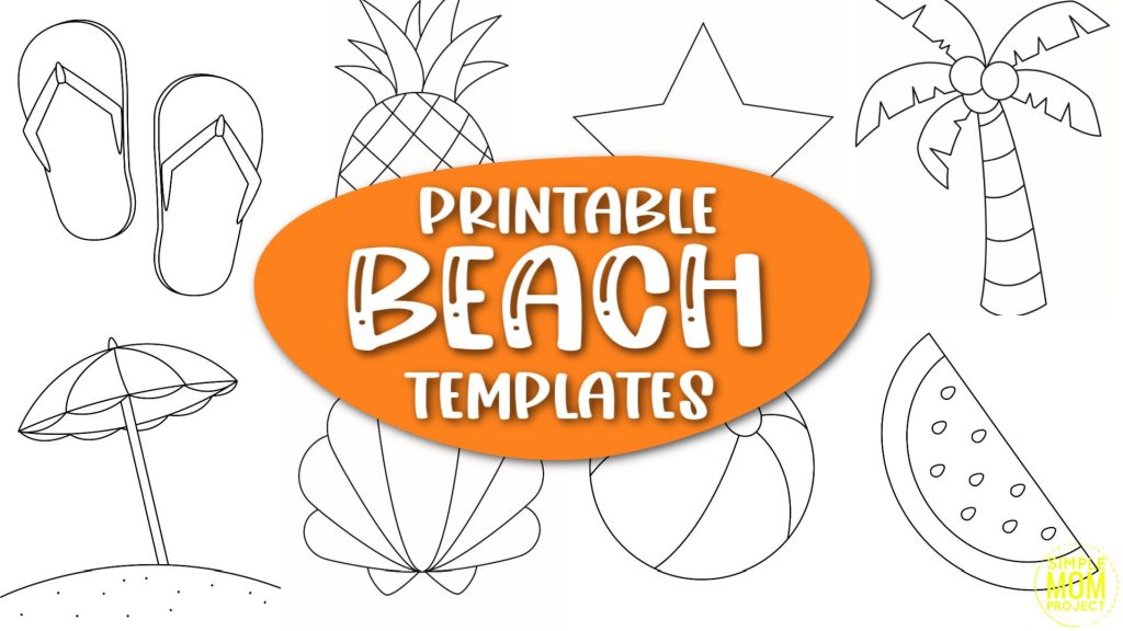 Printable Summer Craft Templates