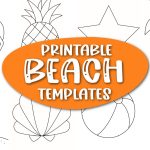 Printable Summer Craft Templates