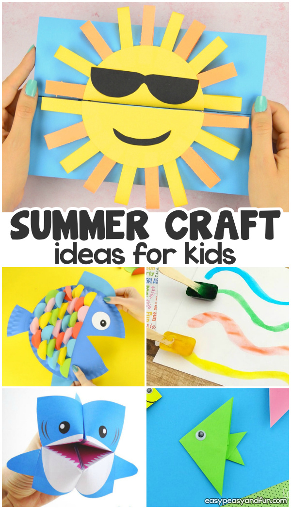 printable crafts for kids summer