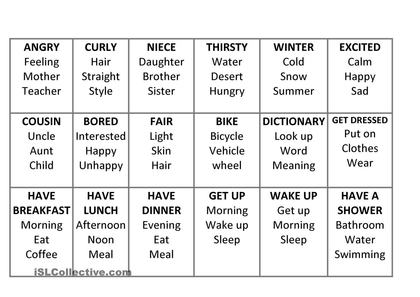 printable taboo game