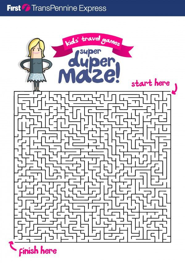 Printable Travel Games For Kids Tedy Printable Activities