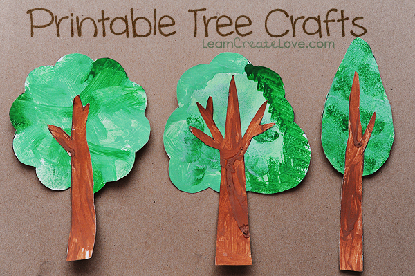 printable tree craft