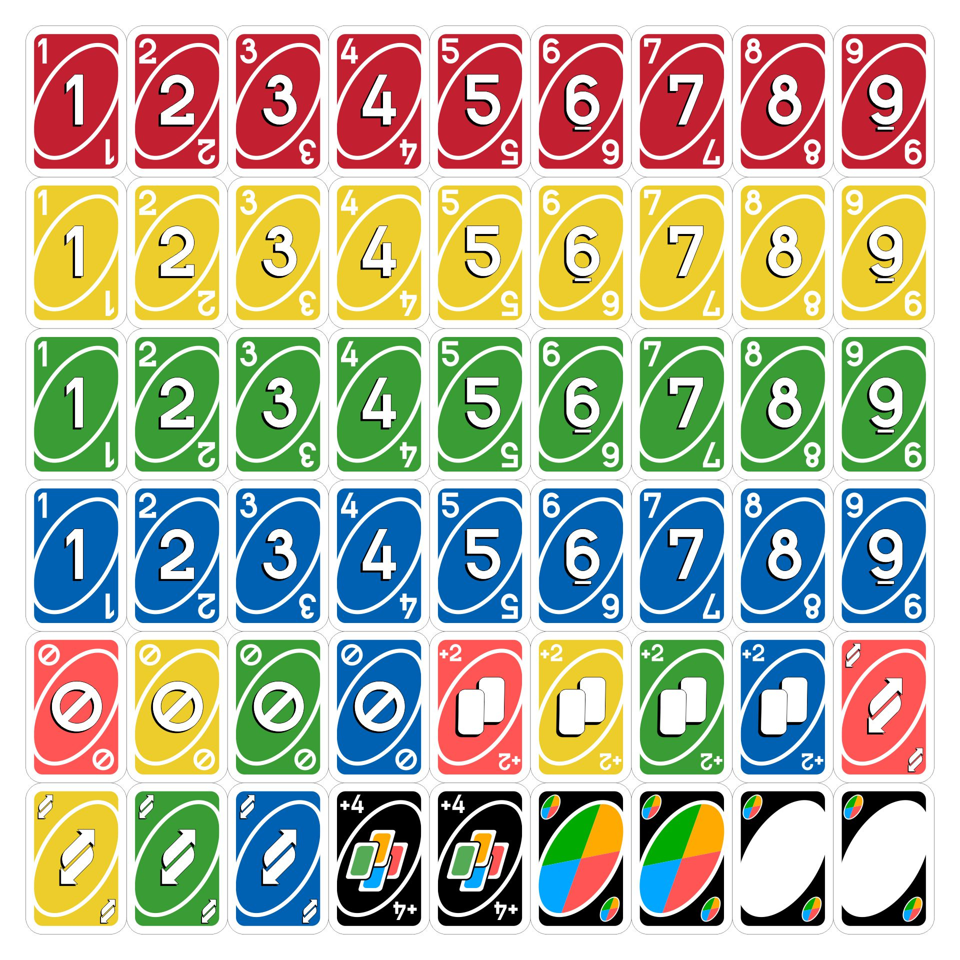 printable uno cards