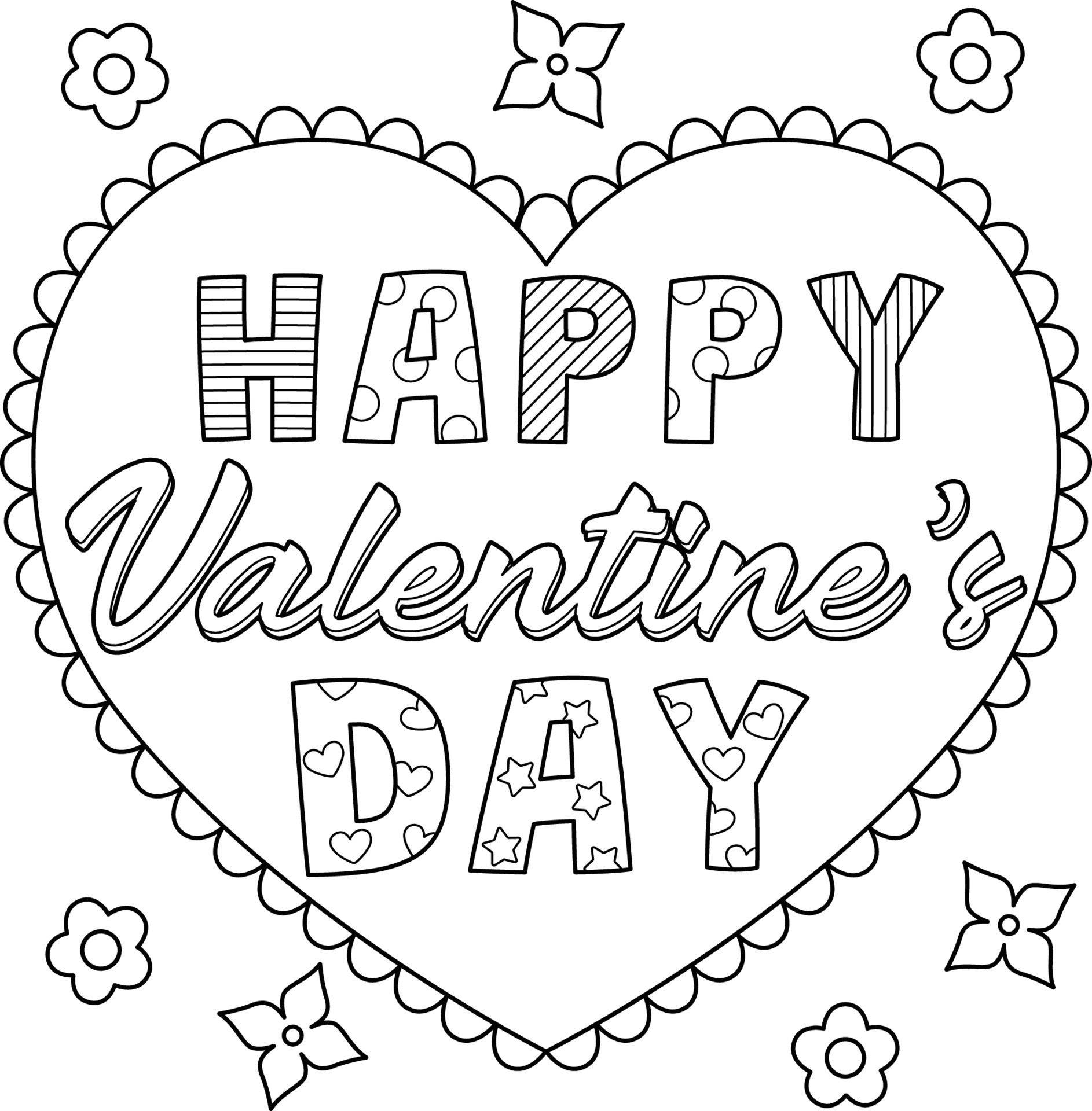 Printable Valentines Coloring Pages Valentine S Day Coloring Sheets 