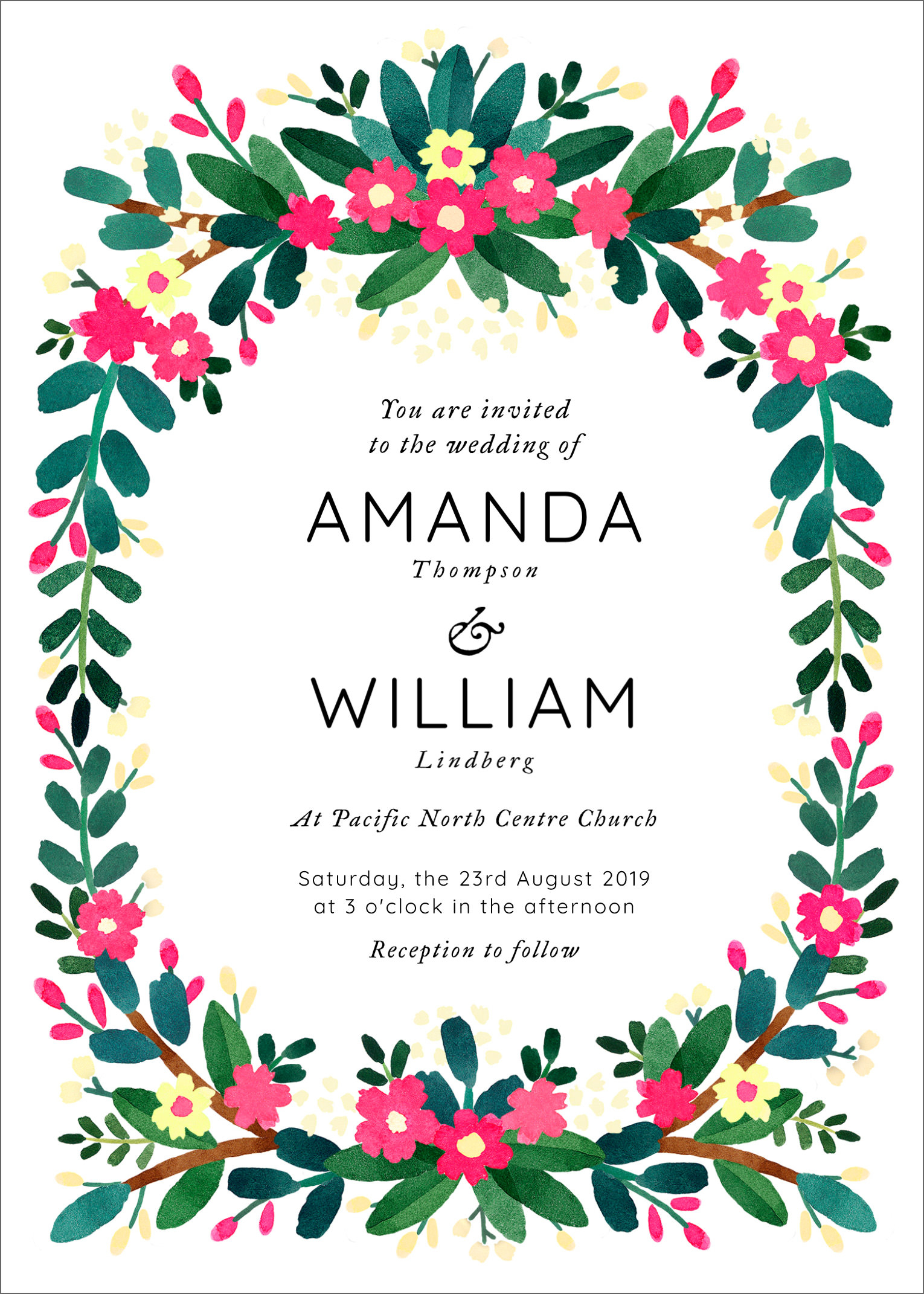 Printable Wedding Invitations