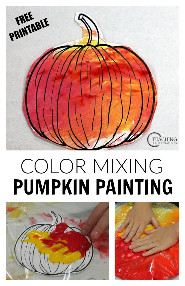 easy pumpkin crafts for preschoolers printable
