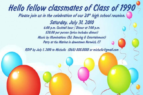 Quiz Invitation Template