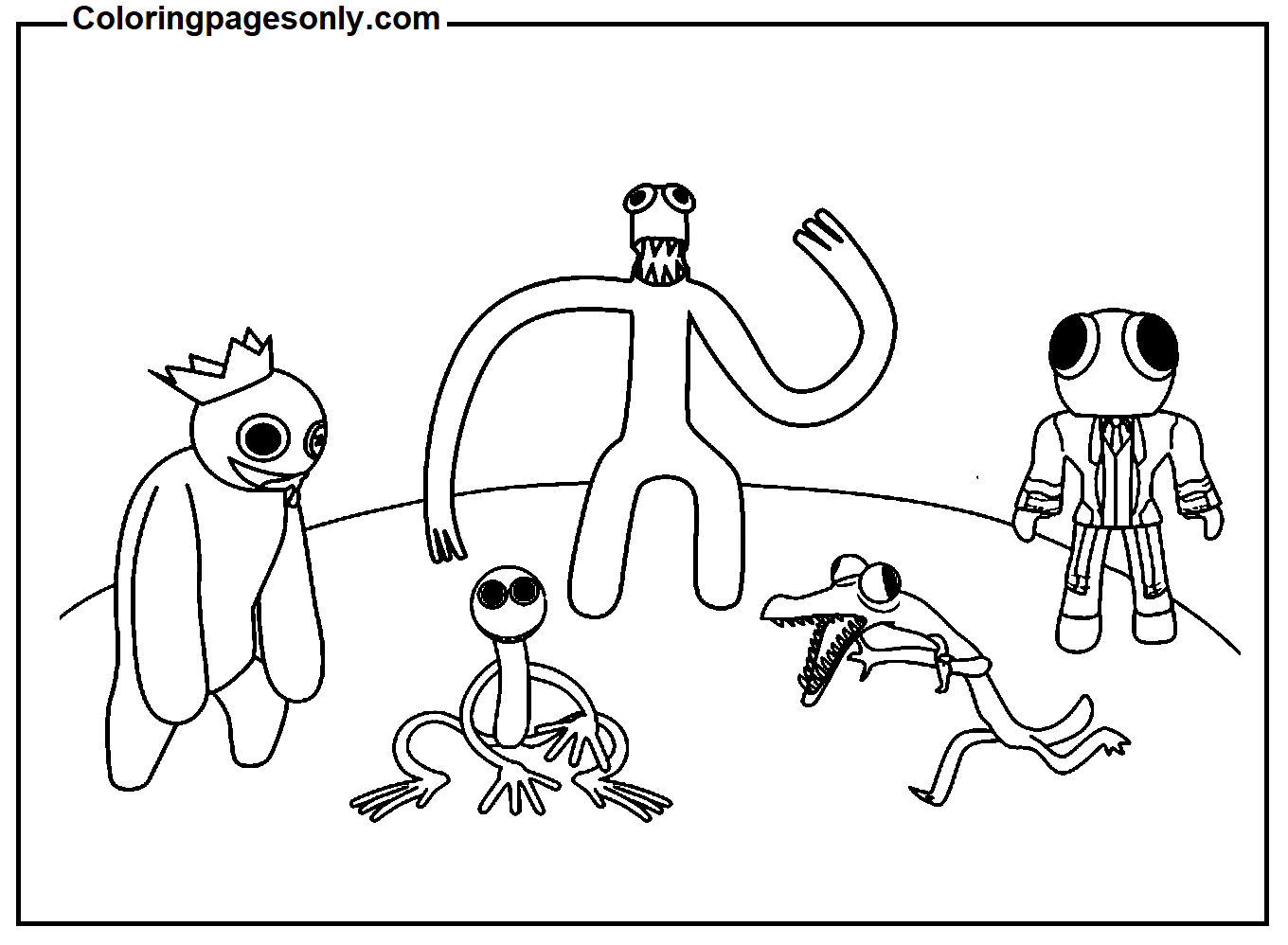 printable coloring pages for best friends