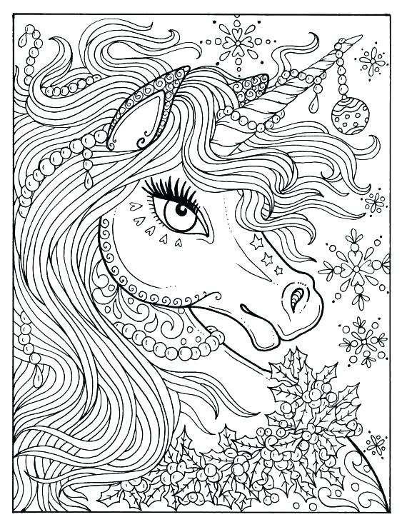 Rainbow Unicorn Coloring Pages Westdate