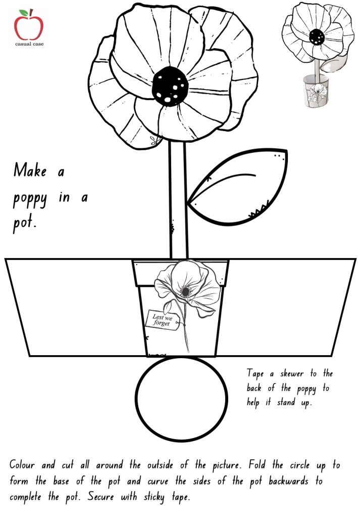Remembrance Day Activities For Nursery Chore Routines Printable