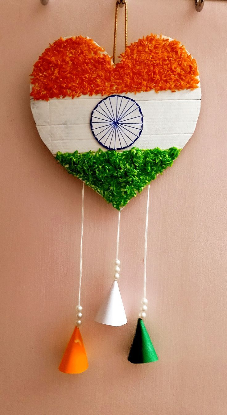 Republic Day Craft Easy Republic Day Craft Making With Rice 