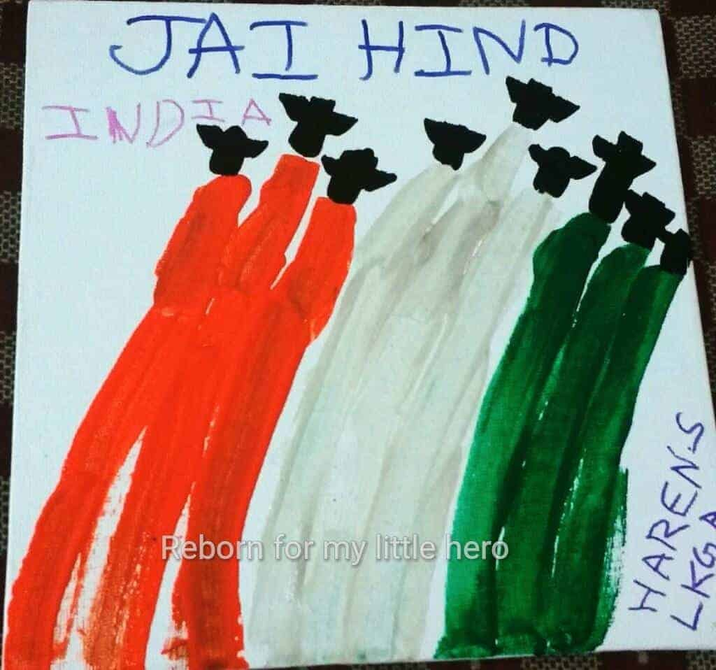 craft activity for kids on republic day