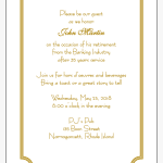 Retirement Party Invitation Tombstone Unveiling Invitation Template
