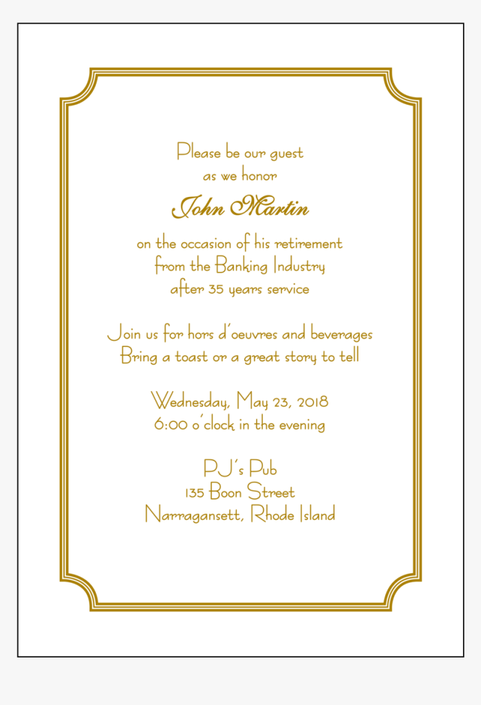 Retirement Party Invitation Tombstone Unveiling Invitation Template