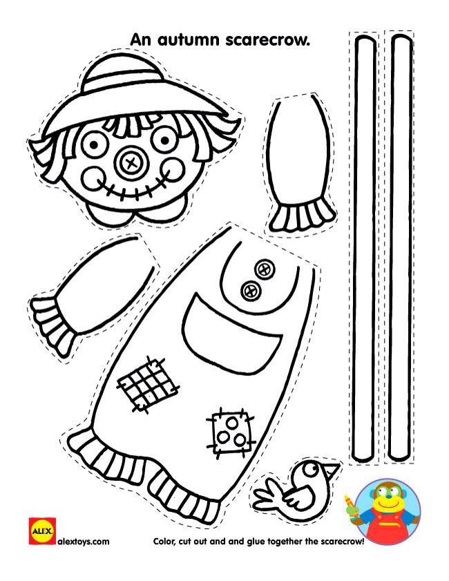 fall crafts for kids free printable