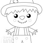 Scarecrow Craft For Kids Printable Printable Sight Words List